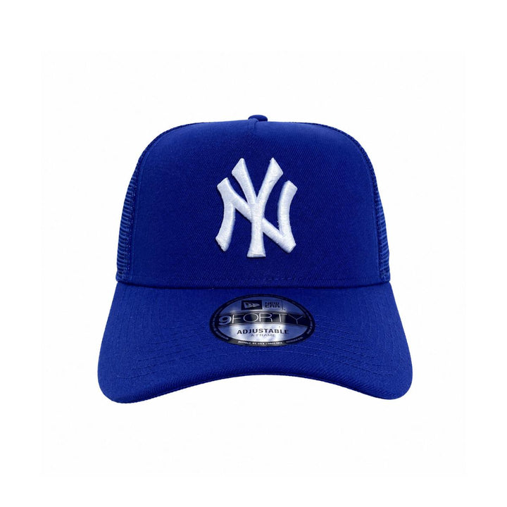9FORTY A-Frame Trucker New York Yankees Dark Royal Snapback