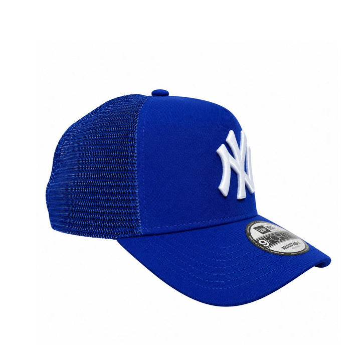 9FORTY A-Frame Trucker New York Yankees Dark Royal Snapback