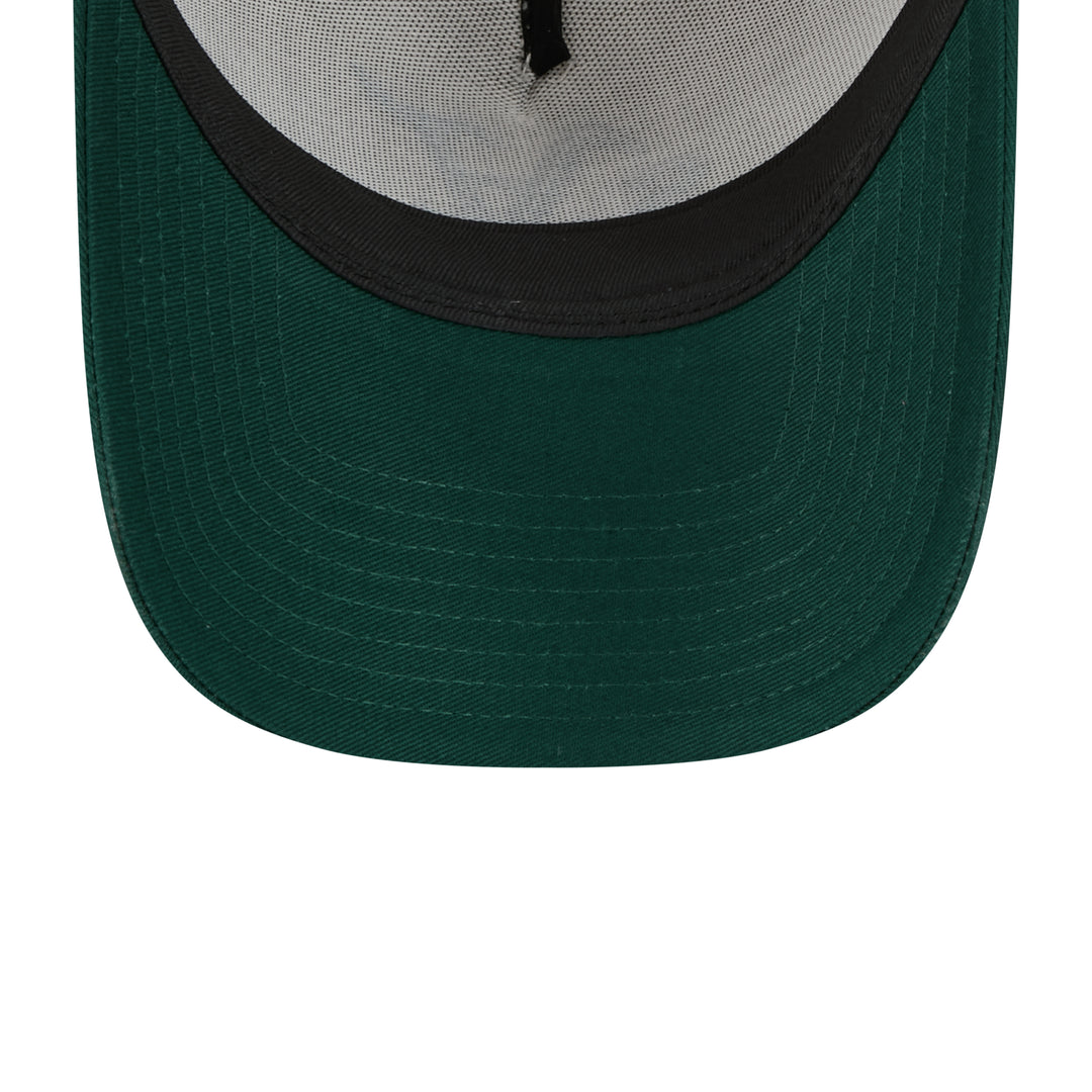 9FORTY A-Frame Trucker Oakland Athletics Upside Down Stone Grey Snapback
