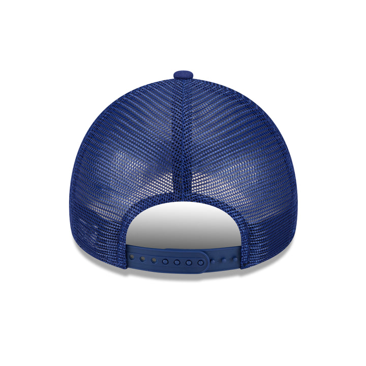 9FORTY A-Frame Trucker New York Mets Upside Down Dark Royal Snapback