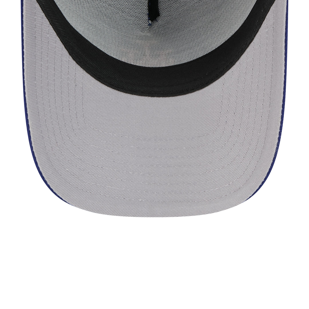 9FORTY A-Frame Trucker New York Mets Upside Down Dark Royal Snapback