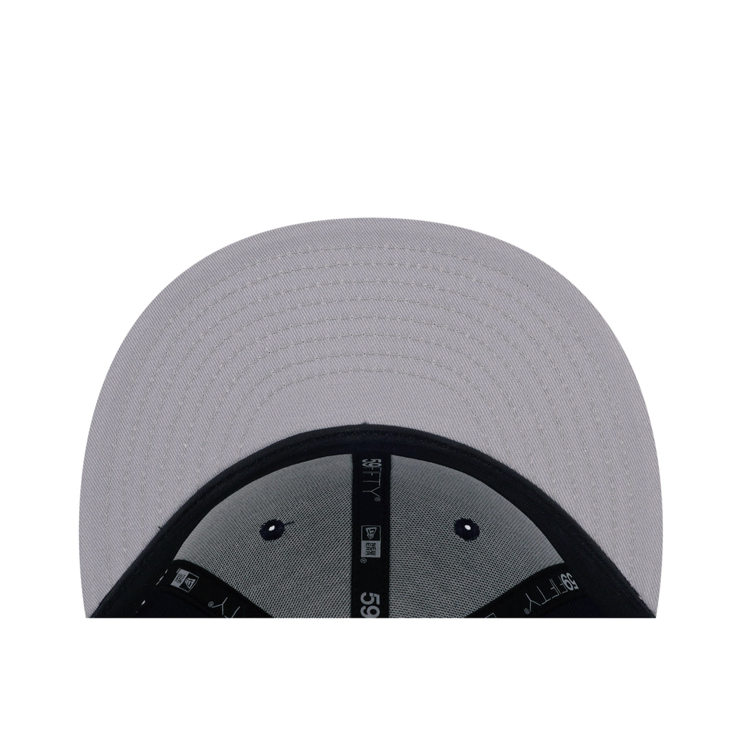 59FIFTY Los Angeles Dodgers Cooperstown Pack 2-Tone Bronze Visor Navy Fitted