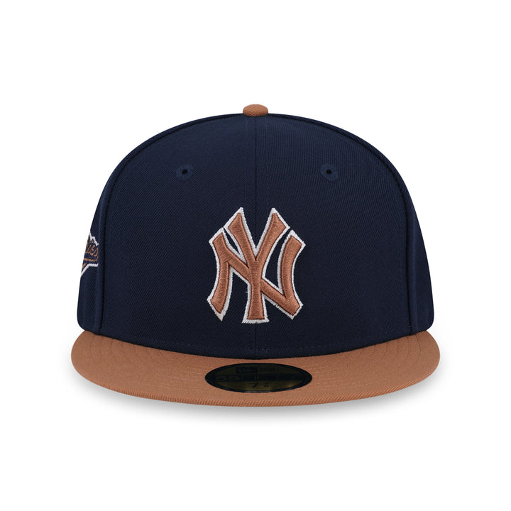 59FIFTY New York Yankees Cooperstown Pack 2-Tone Bronze Visor Navy Fitted