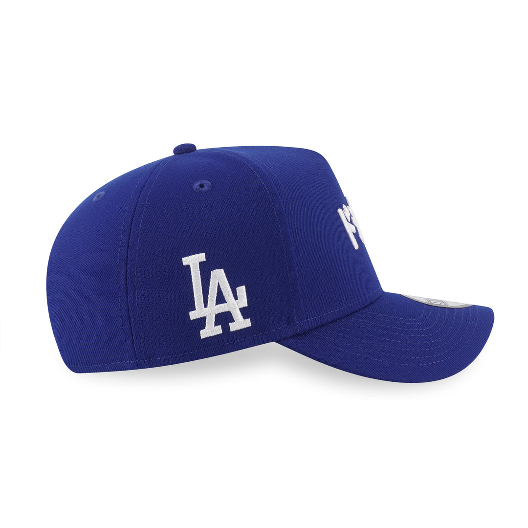 9FORTY A-Frame Los Angeles Dodgers Kanji Dark Royal Snapback