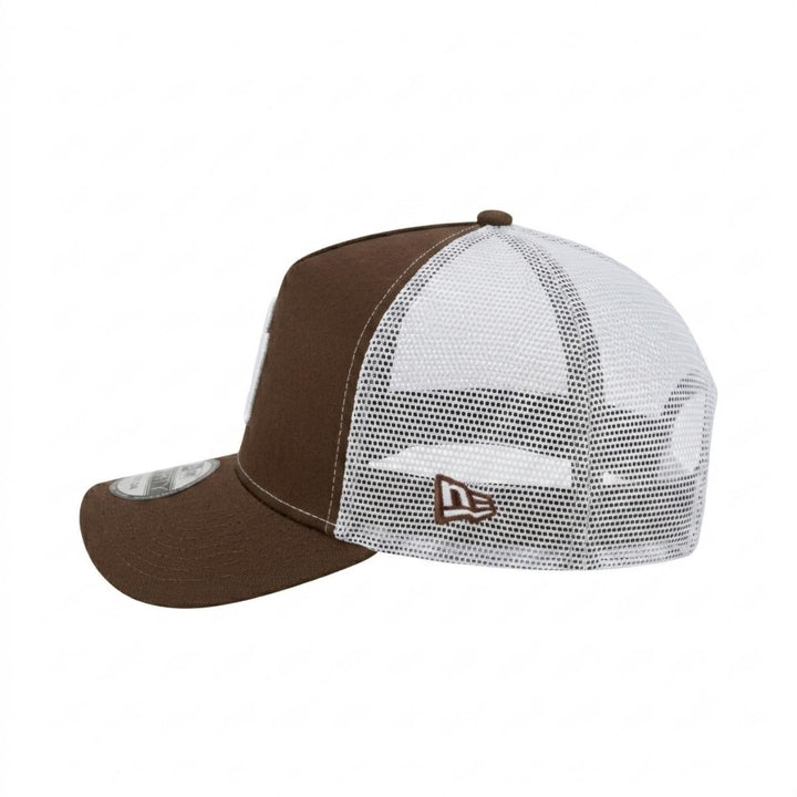 9FORTY A-Frame New York Yankees Walnut White Snapback