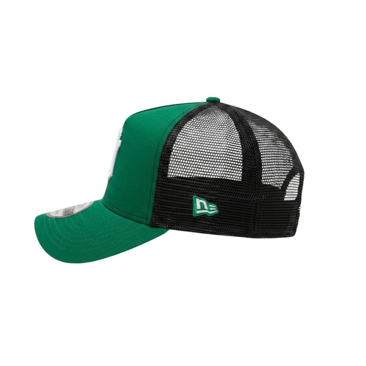9FORTY A-Frame Trucker New York Yankees Green Snapback