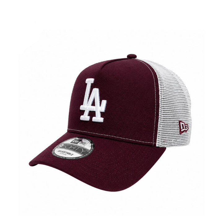 9FORTY A-Frame Los Angeles Dodgers Maroon Snapback