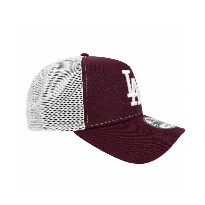 9FORTY A-Frame Los Angeles Dodgers Maroon Snapback