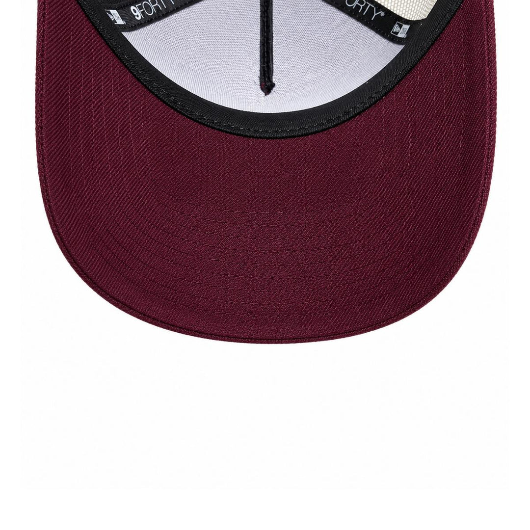 9FORTY A-Frame Los Angeles Dodgers Maroon Snapback