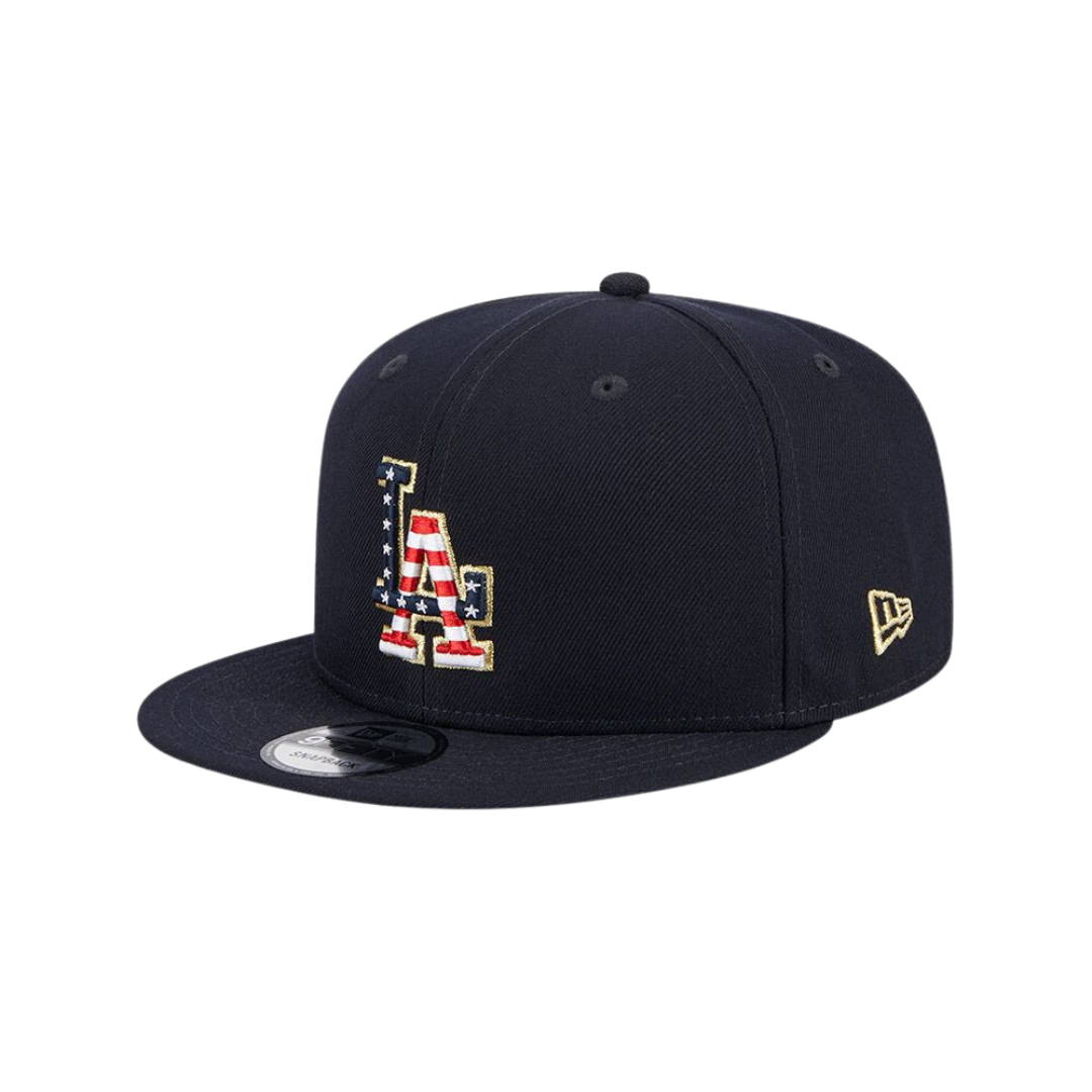 9FIFTY Los Angeles Dodgers MLB July 4th 2023 Navy Snapback