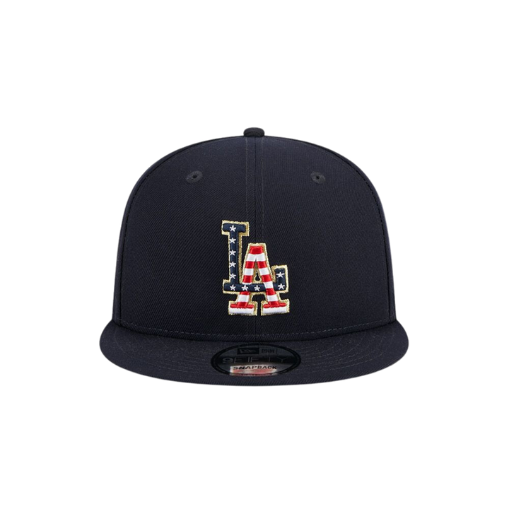 9FIFTY Los Angeles Dodgers MLB July 4th 2023 Navy Snapback