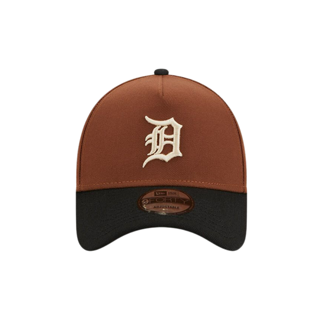 47 Brand Detroit Tigers baseball cap in brown with logo and badge