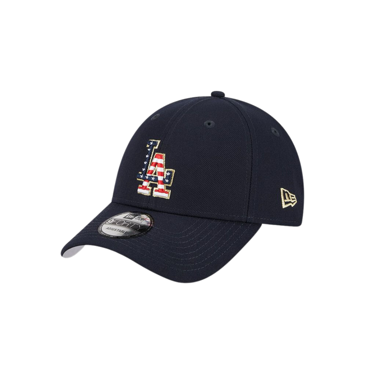9FORTY Los Angeles Dodgers MLB July 4th 2023 Navy Snapback