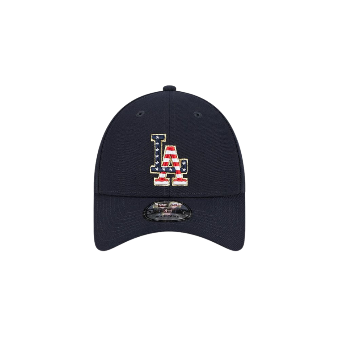 9FORTY Los Angeles Dodgers MLB July 4th 2023 Navy Snapback