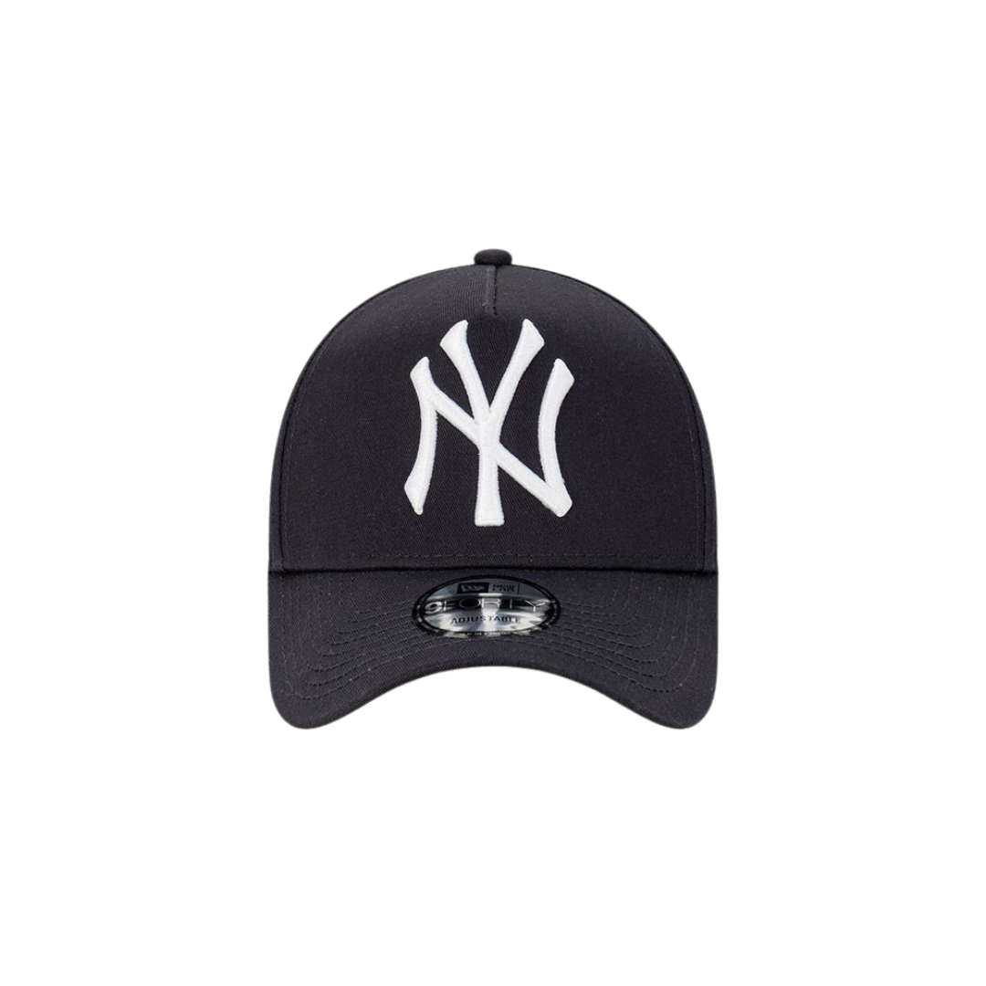 9FORTY A-Frame New York Yankees Oversize Logo Navy Snapback