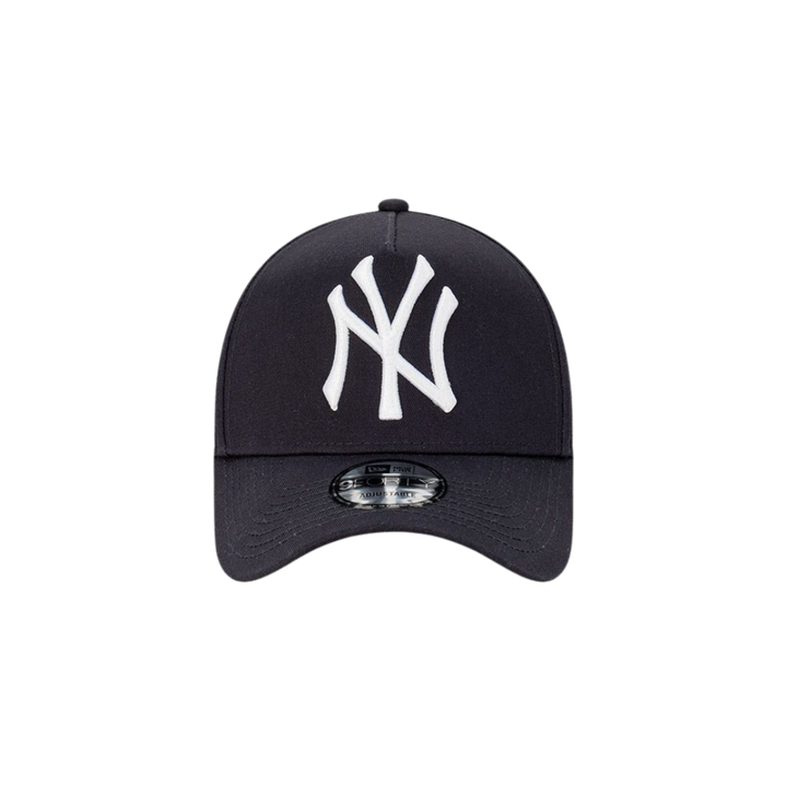 9FORTY A-Frame New York Yankees Oversize Logo Navy Snapback