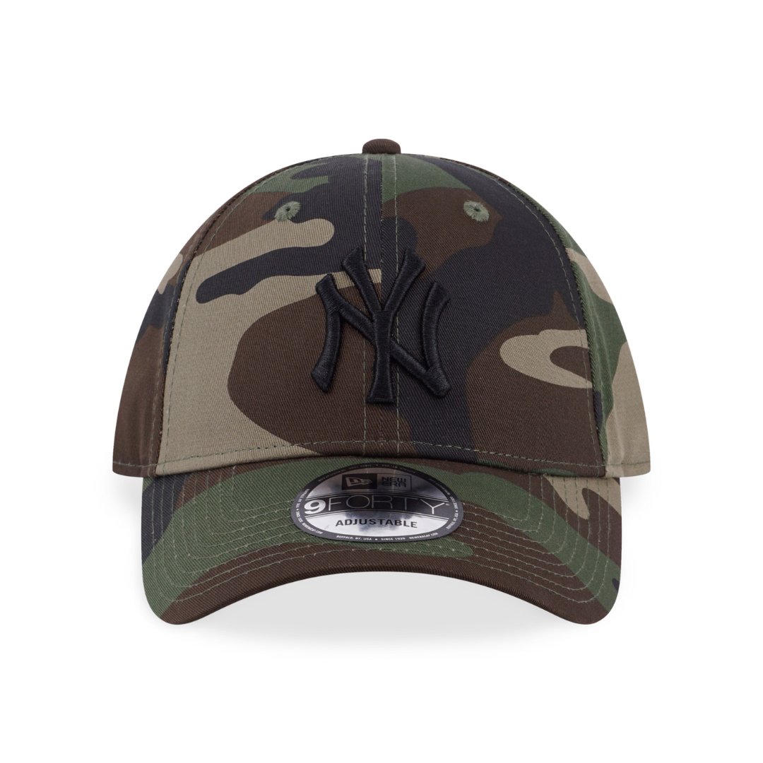 9FORTY New York Yankees Woodland Camo Adjustable