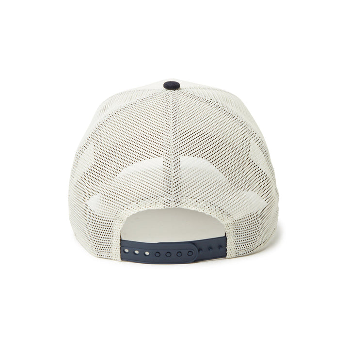 9FORTY A-Frame Trucker Cap Logo Chrome/Navy Snapback
