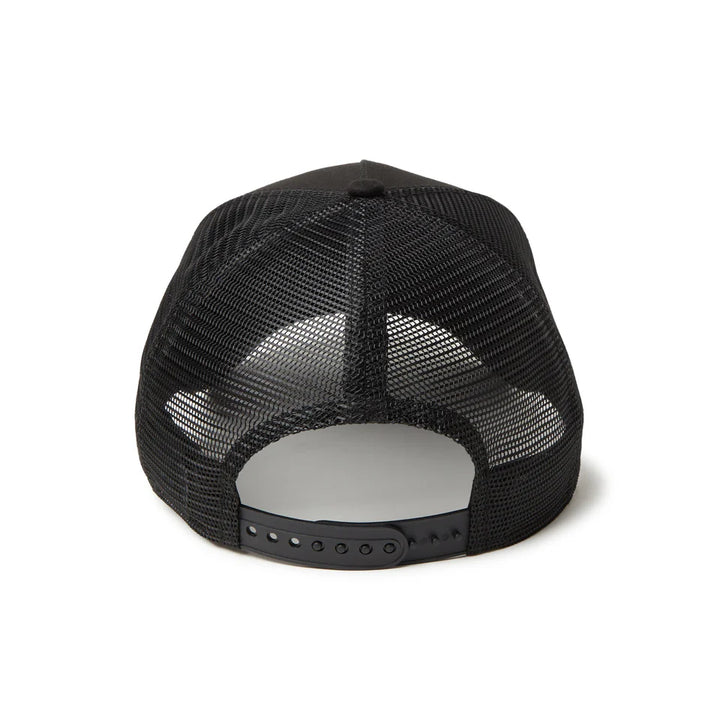 9FORTY A-Frame Trucker Metal Flag Black Snapback