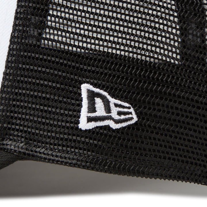 9FORTY A-Frame Trucker Woven Patch White/Black Snapback