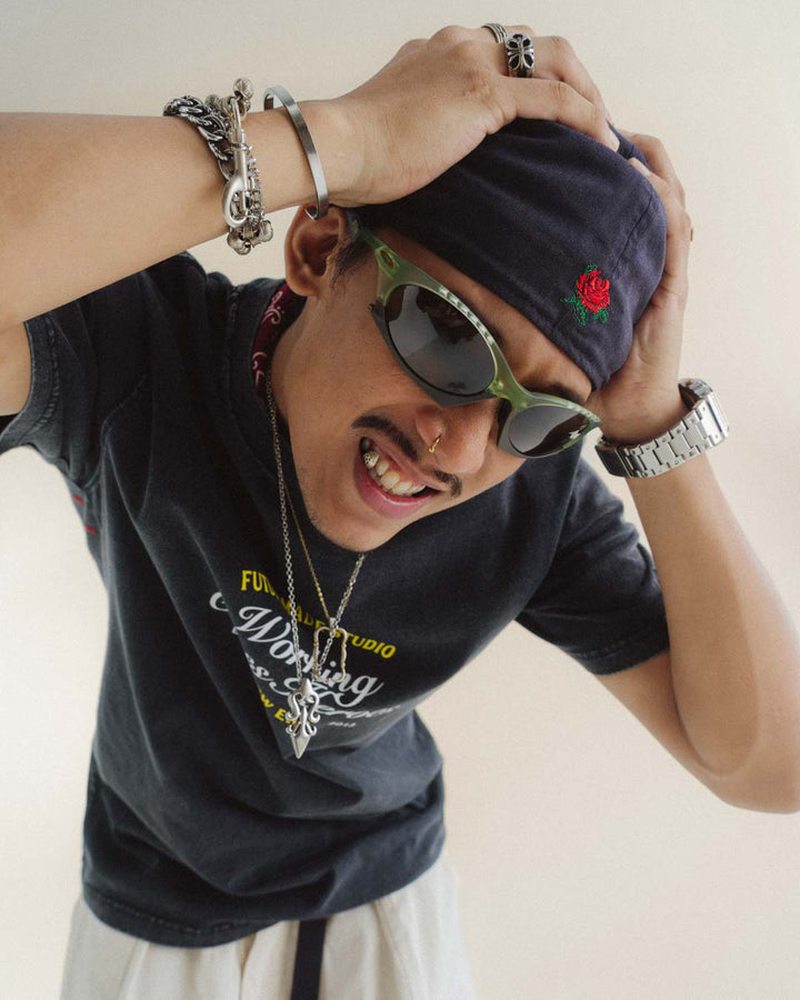 New Era x FTMD Washed Black Short Sleeve T-Shirt