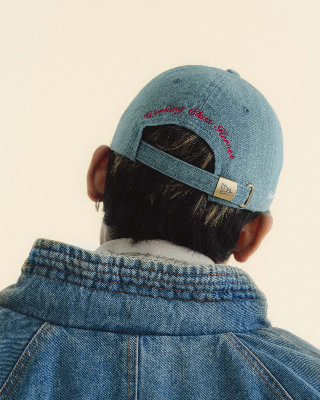 9FIFTY Retro Crown New Era x FTMD Indigo Denim Washed Adjustable