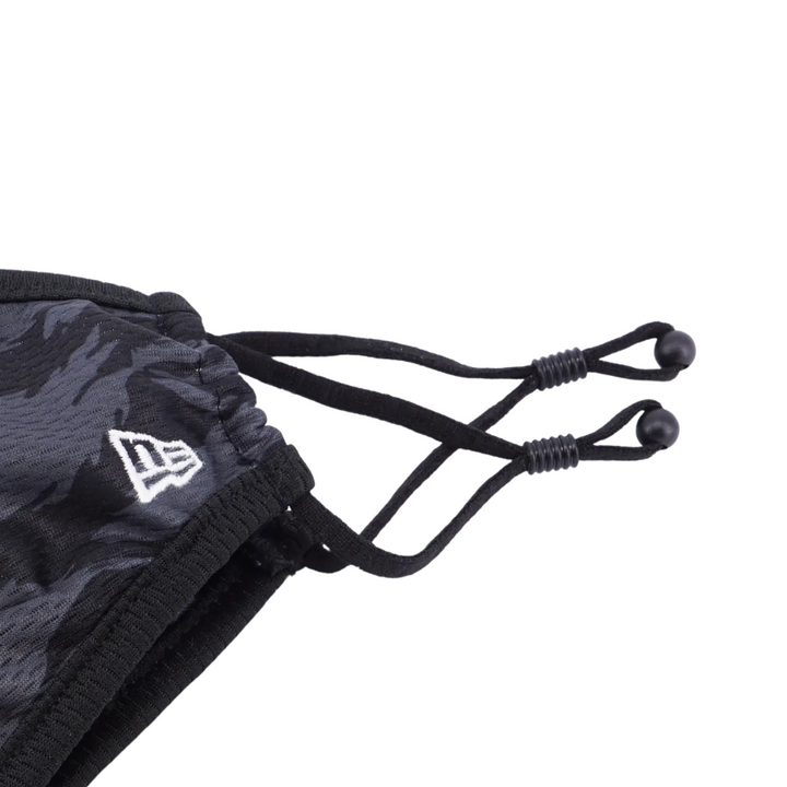 New Era Face Mask Camo Black