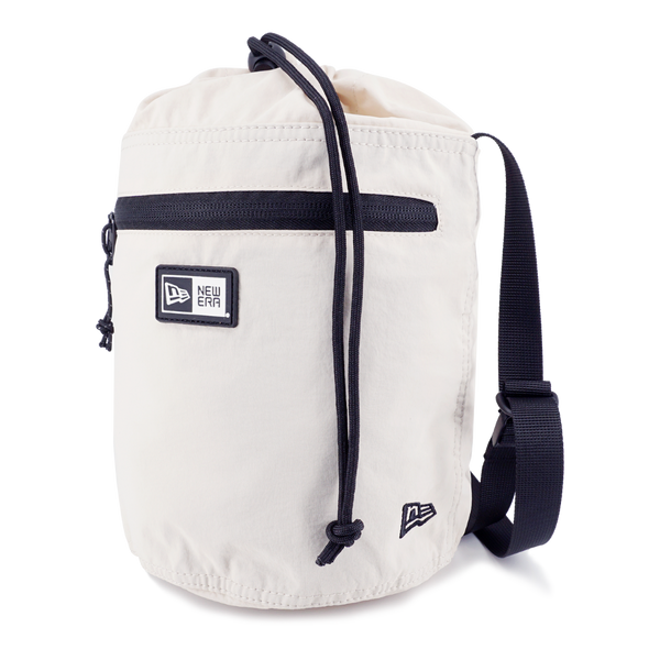 Ivory Drawstring Shoulder Bag