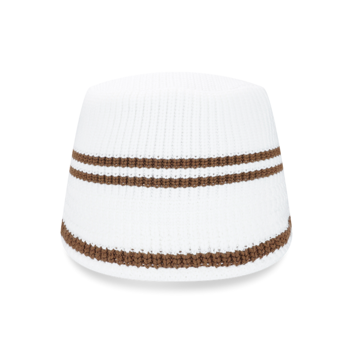 Ivory Knit Bucket