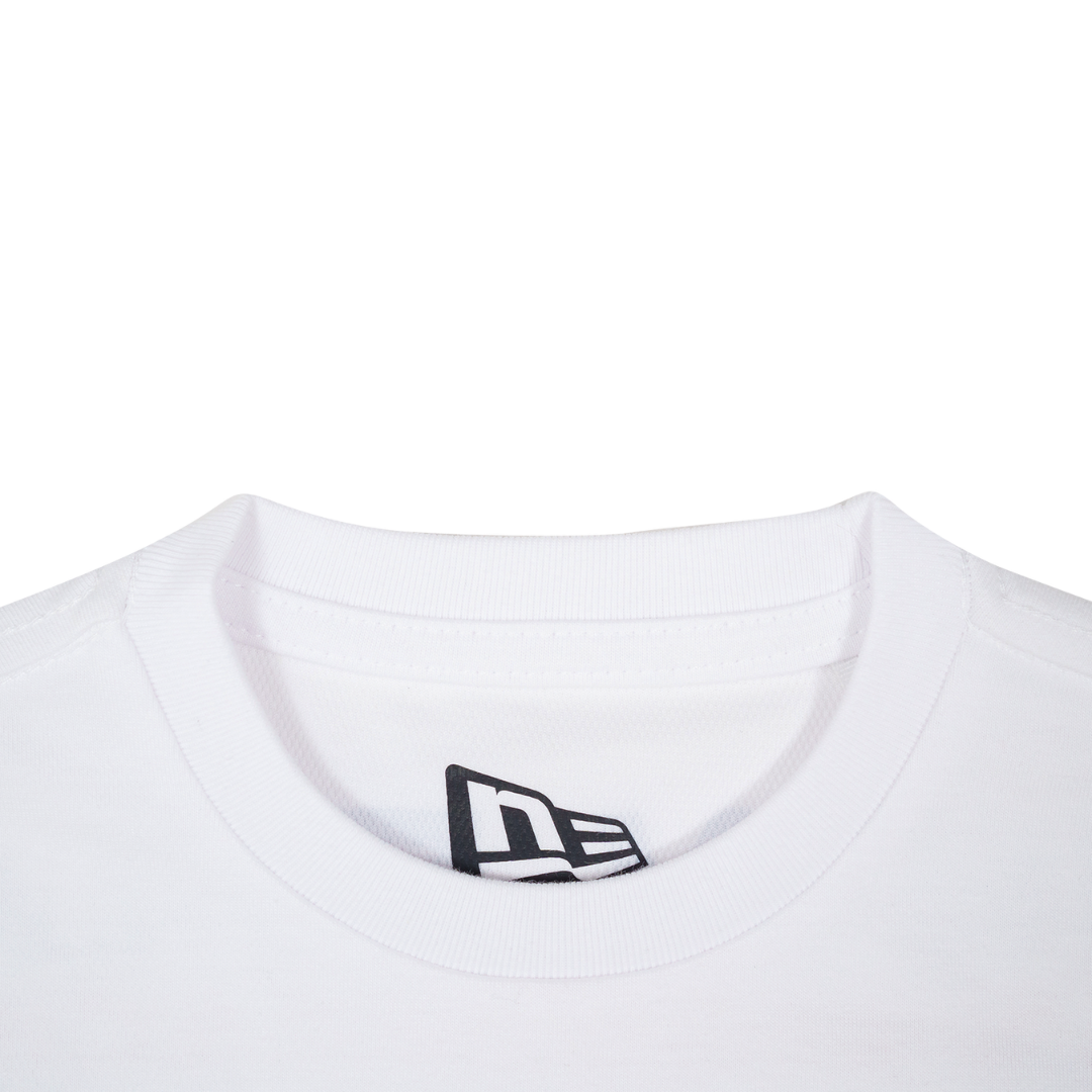Kids New Era Racing White Short Sleeve T-Shirt