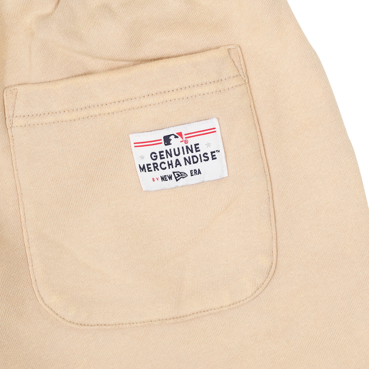 Los Angeles Dodgers Broken World Acid Wash Oat Milk Shorts