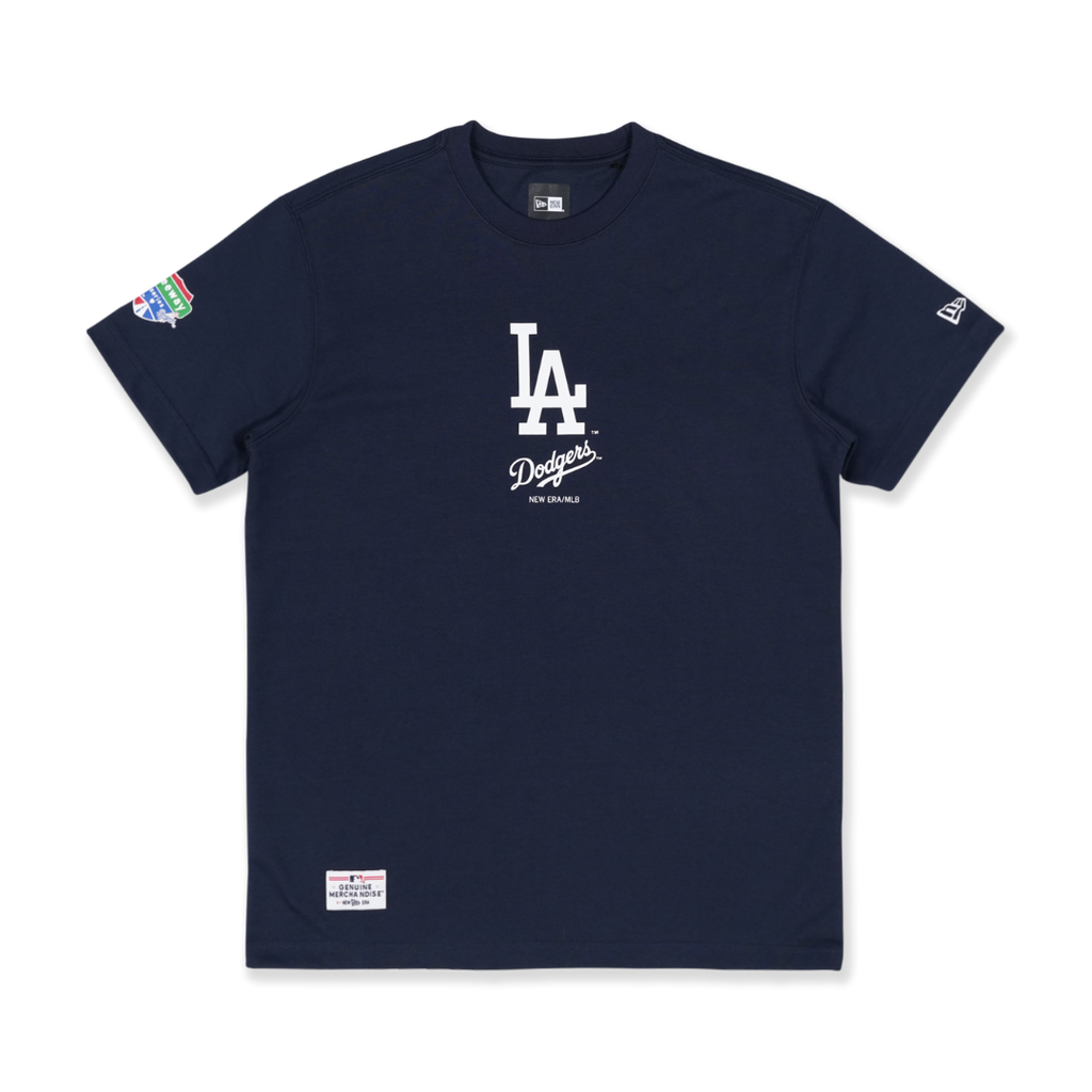 New Era White Los Angeles Dodgers Historical Championship T-Shirt