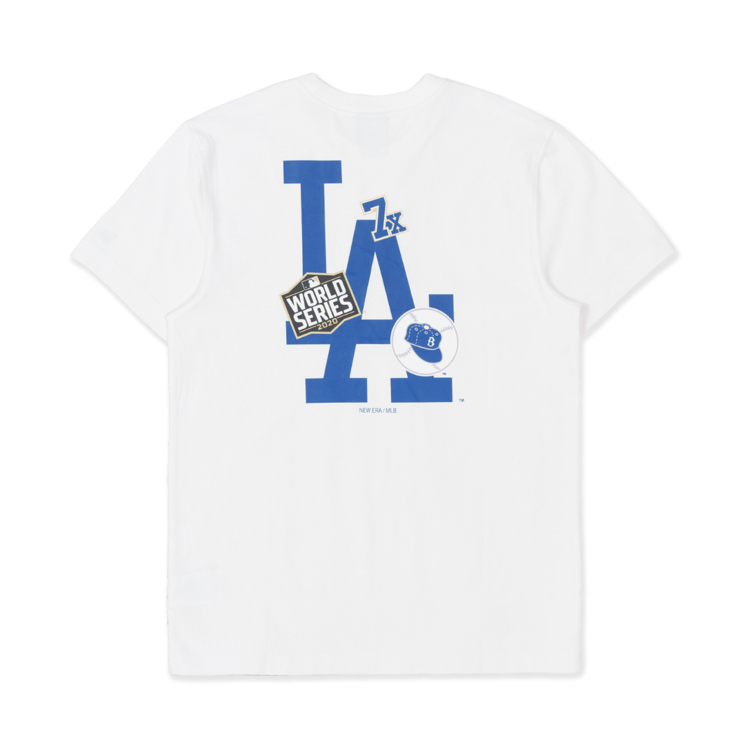 HISTORIC CHAMPIONS SS TEE DODGERS WHITE