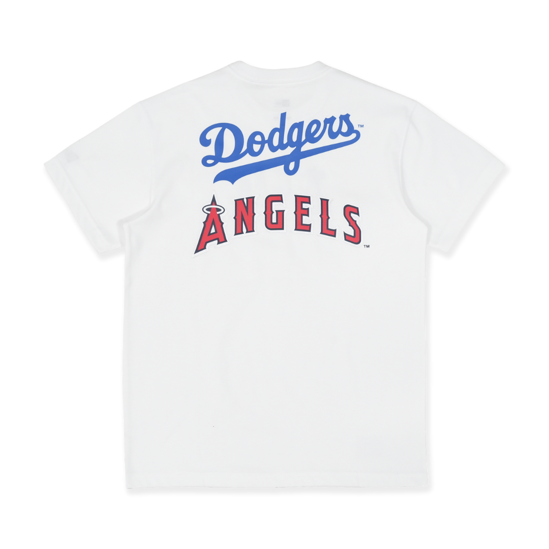 Los Angeles Dodgers Los Angeles Angels Freeway Series White Short Slee –  New Era Malaysia