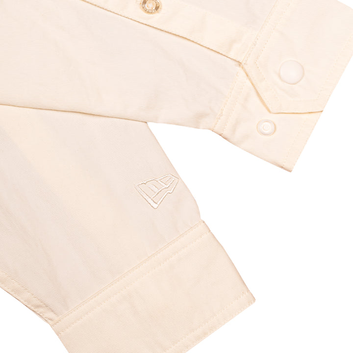 New Era Retro Ivory Long Sleeve Shirt