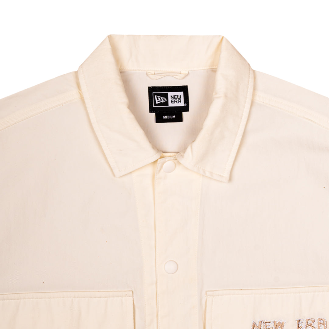New Era Retro Ivory Long Sleeve Shirt