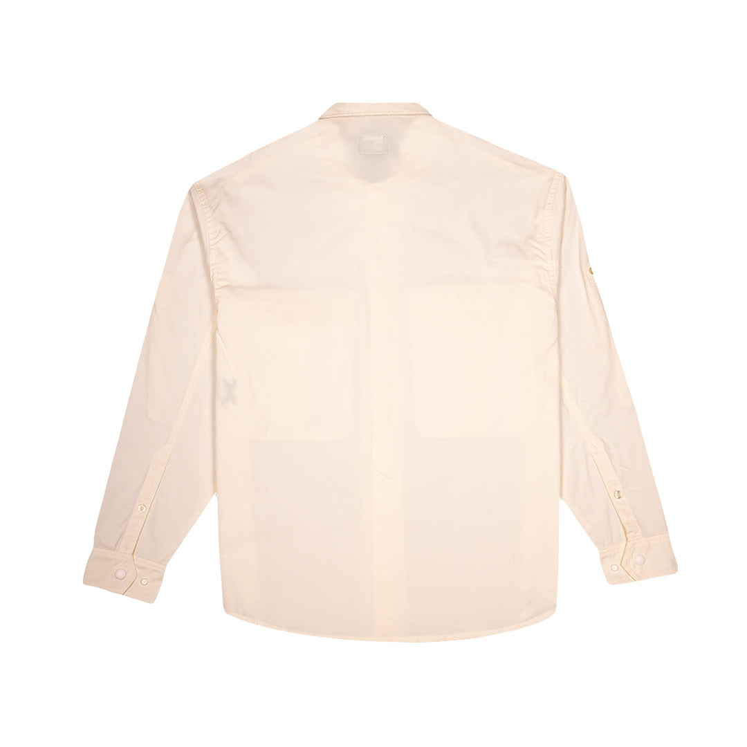 New Era Retro Ivory Long Sleeve Shirt