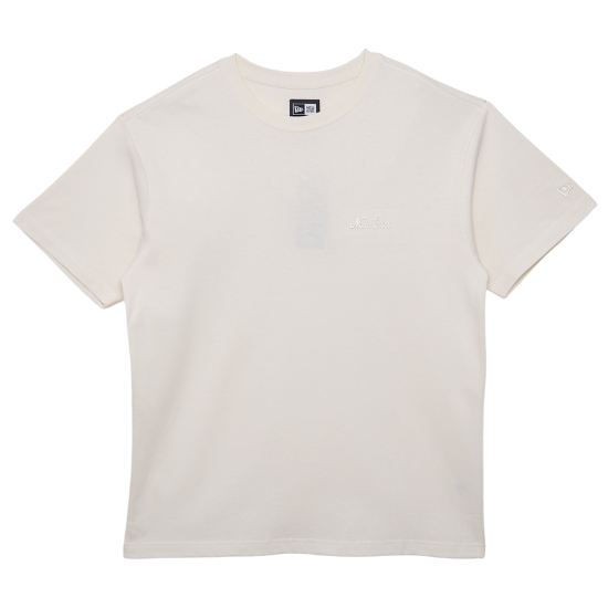 New Era Essential Ivory Short Sleeve T-Shirt