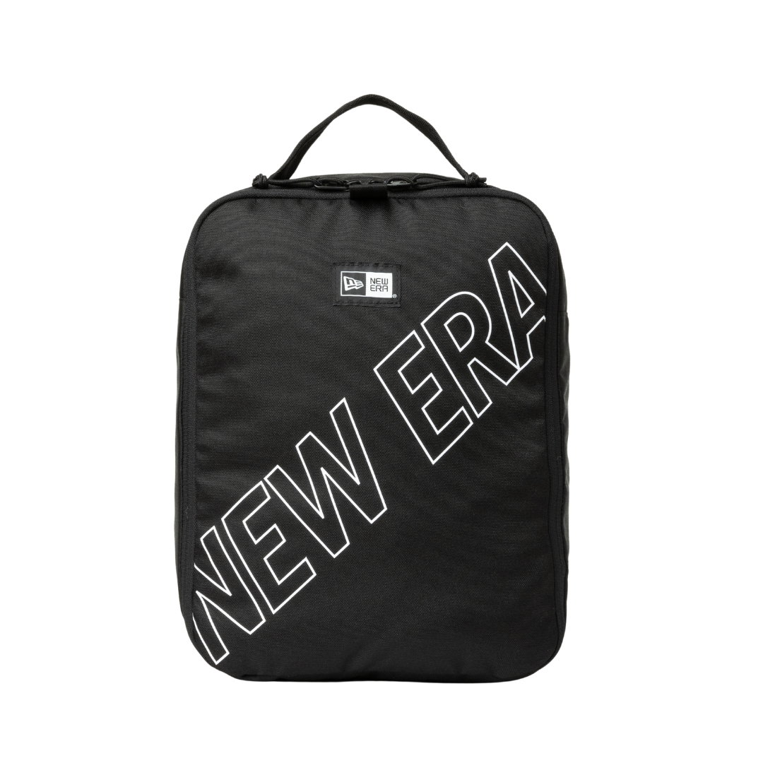 New Era Logo Black Shoe Case