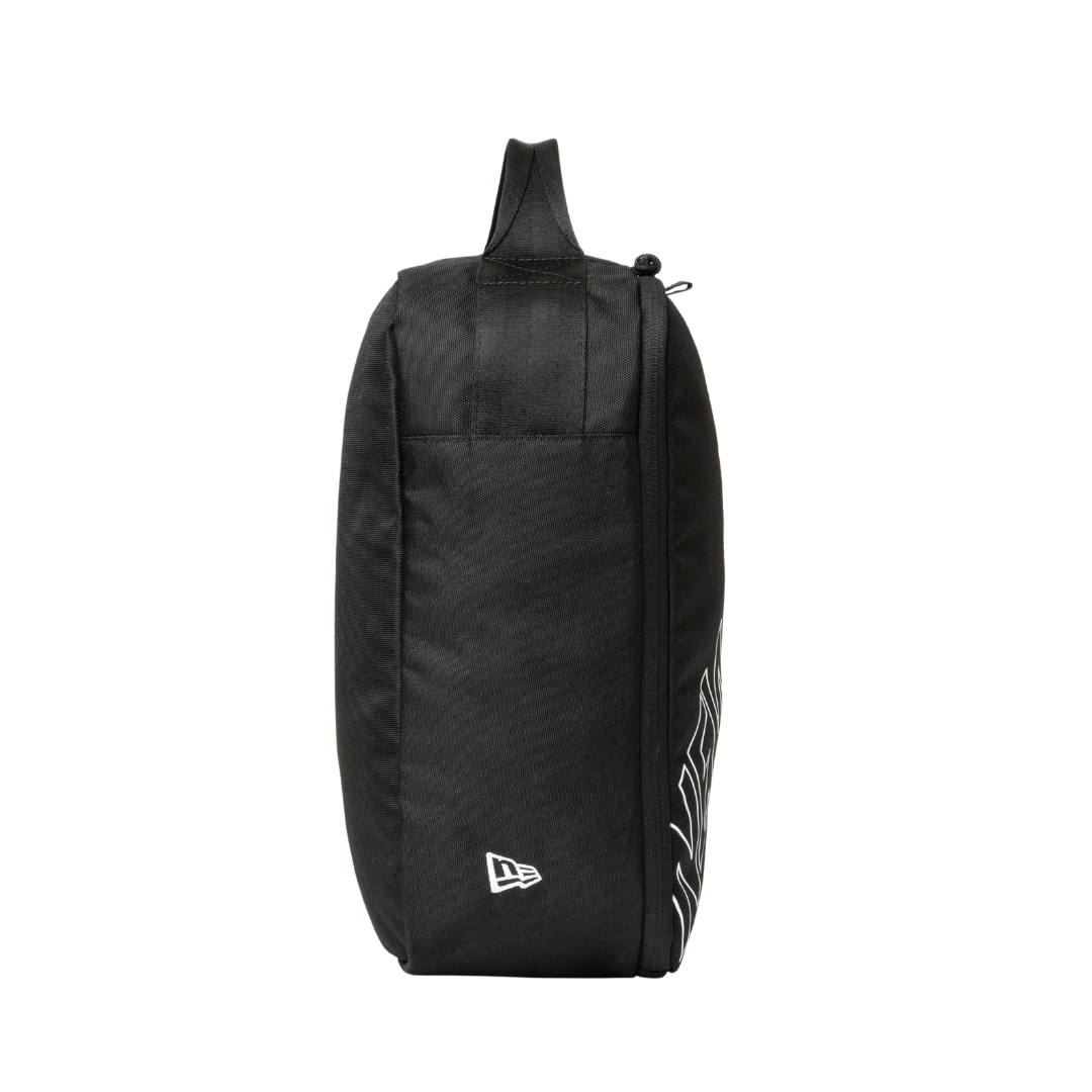 New Era Logo Black Shoe Case