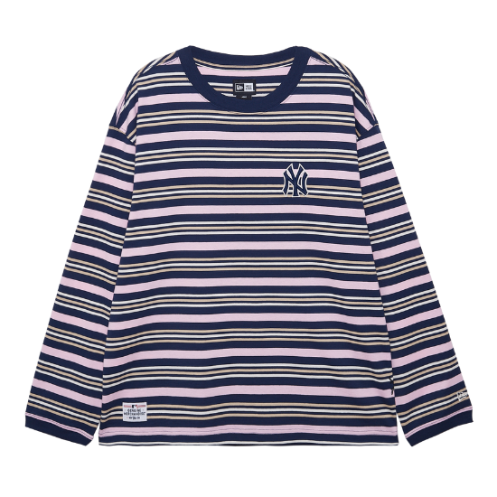 New York Yankees Retro Navy Long Sleeve T-Shirt
