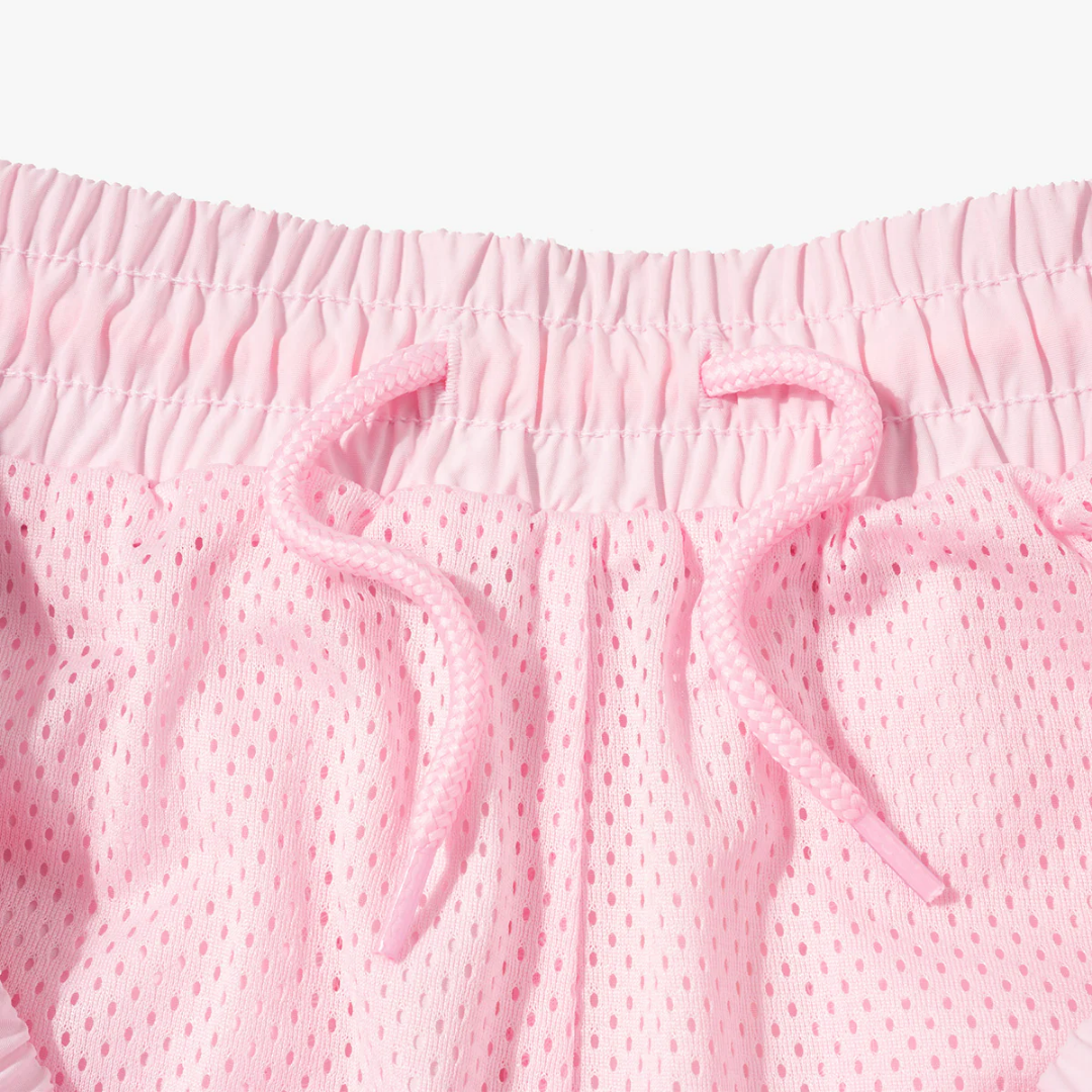 Nylon Summer Pink Shorts
