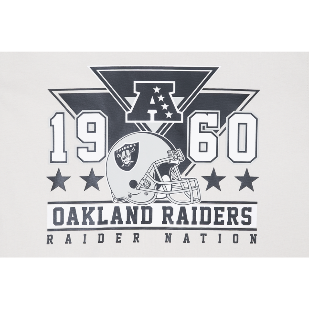 Oakland Raiders NFL Vintage Stone Short Sleeve T-Shirt – New Era Malaysia