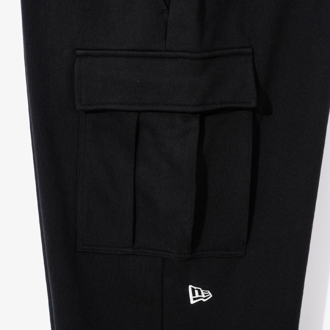 Outdoor Cargo Black Knit Pants