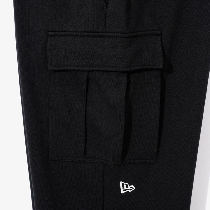 Outdoor Cargo Black Knit Pants