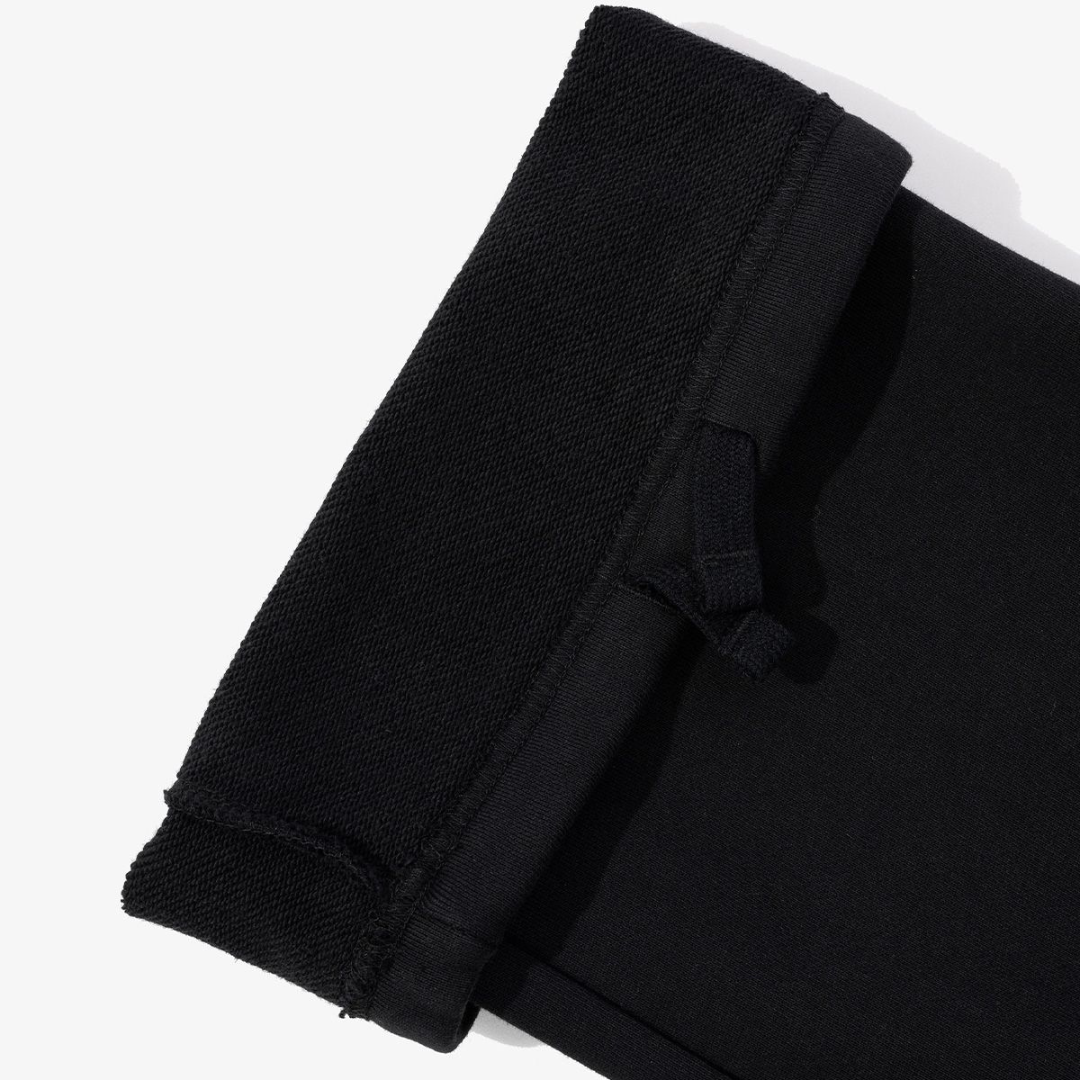 Outdoor Cargo Black Knit Pants