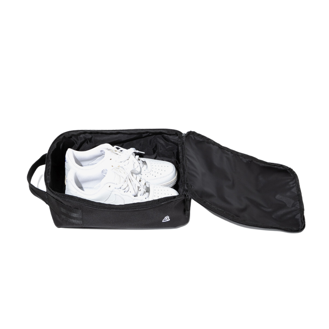 New Era Logo Black Shoe Case