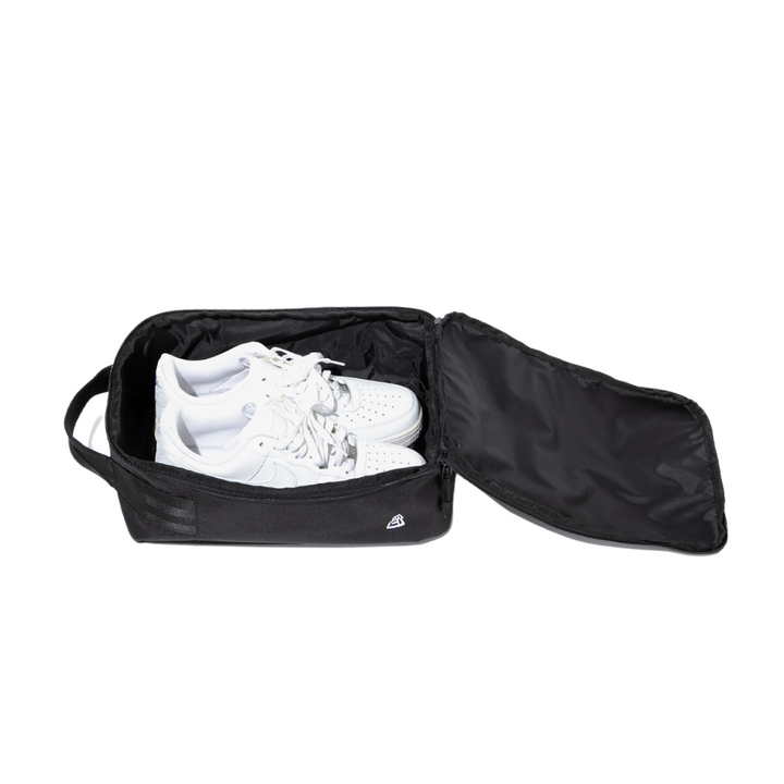 New Era Logo Black Shoe Case