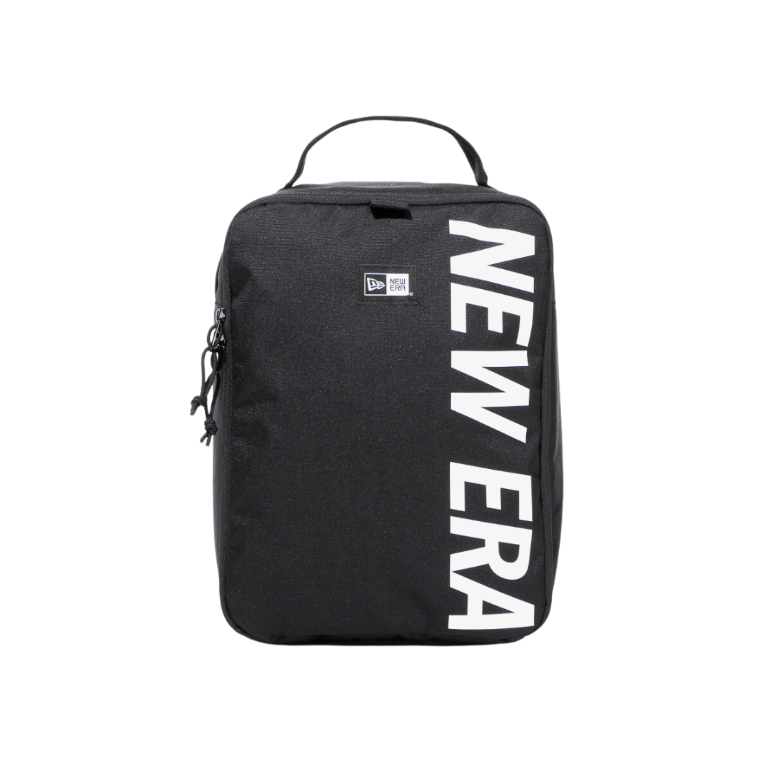 New Era Logo Black Shoe Case