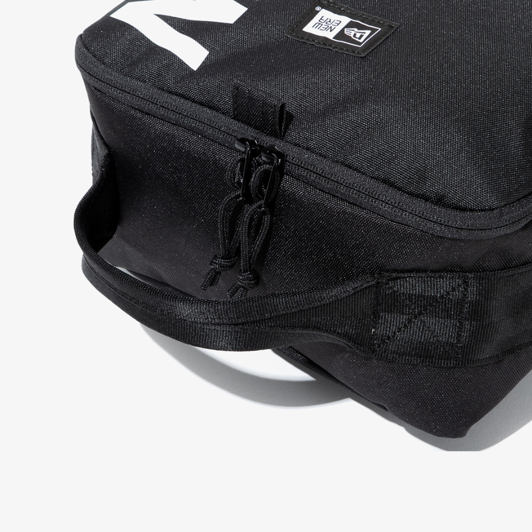New Era Logo Black Shoe Case